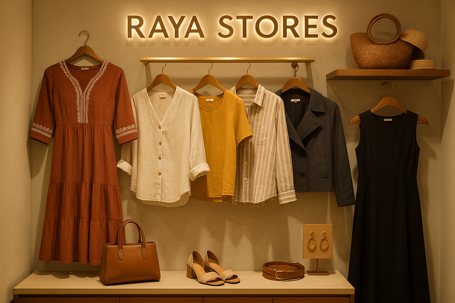 Raya Stores apparel 